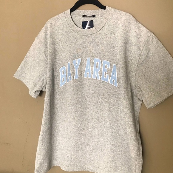 Brandy Melville “Bay Area” embroidered shirt